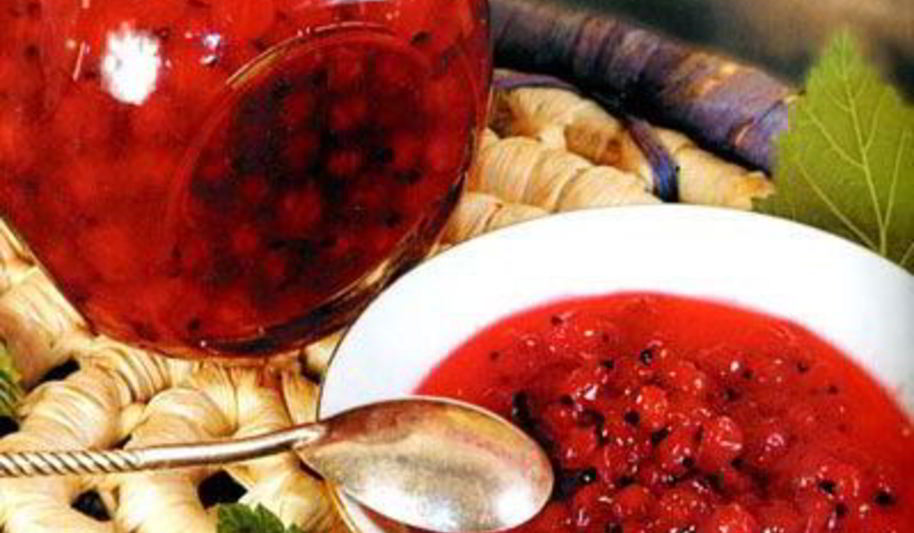 Рецепт варенье из красной смородины