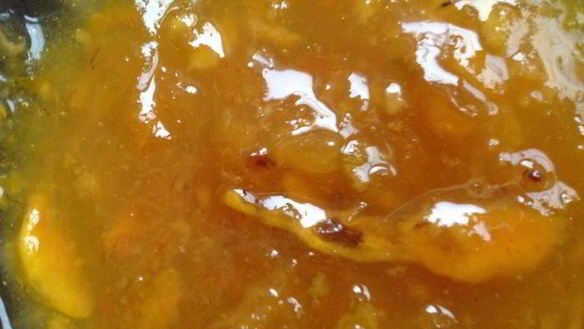 ШАГ 3. варенье из мандаринов и хурмы