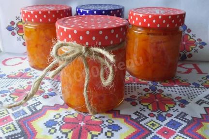 Варенье из моркови