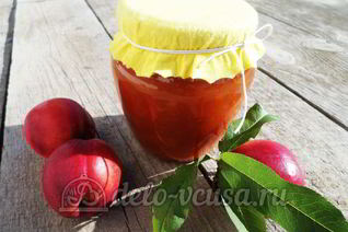 Варенье из нектаринов в хлебопечке