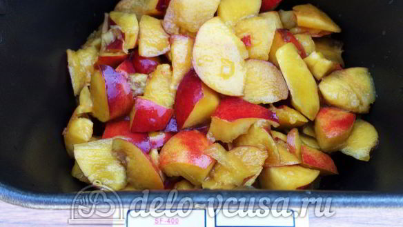 ШАГ 3. варенье из нектаринов в хлебопечке