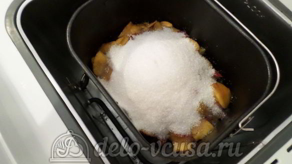 ШАГ 6. варенье из нектаринов в хлебопечке