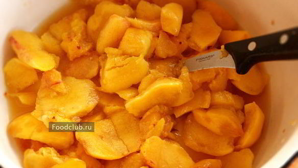 ШАГ 6. варенье из персиков