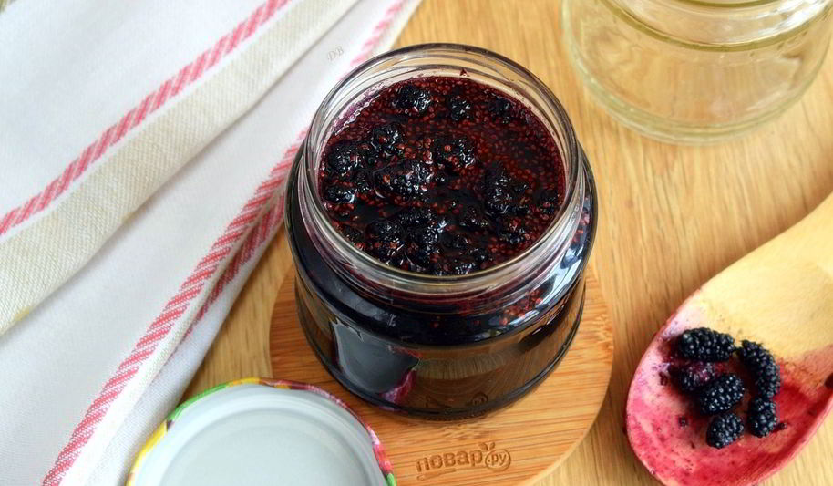 Рецепт варенье из тутовника