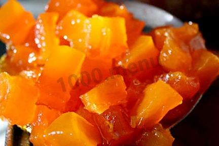 Варенье из тыквы с курагой