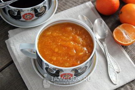 Варенье из тыквы с мандаринами