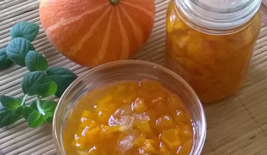 Рецепт варенье из тыквы с цитрусовым оттенком