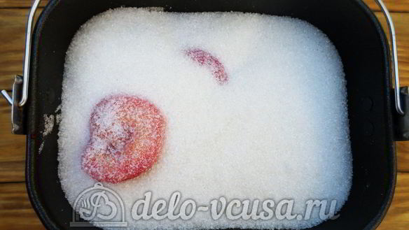 ШАГ 8. варенье из яблок и слив в хлебопечке