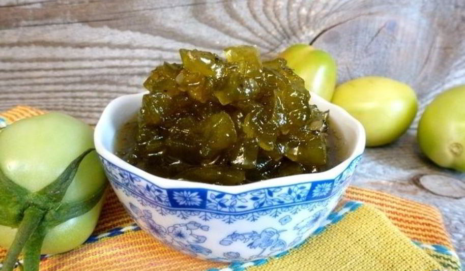 Рецепт варенье из зеленых помидоров