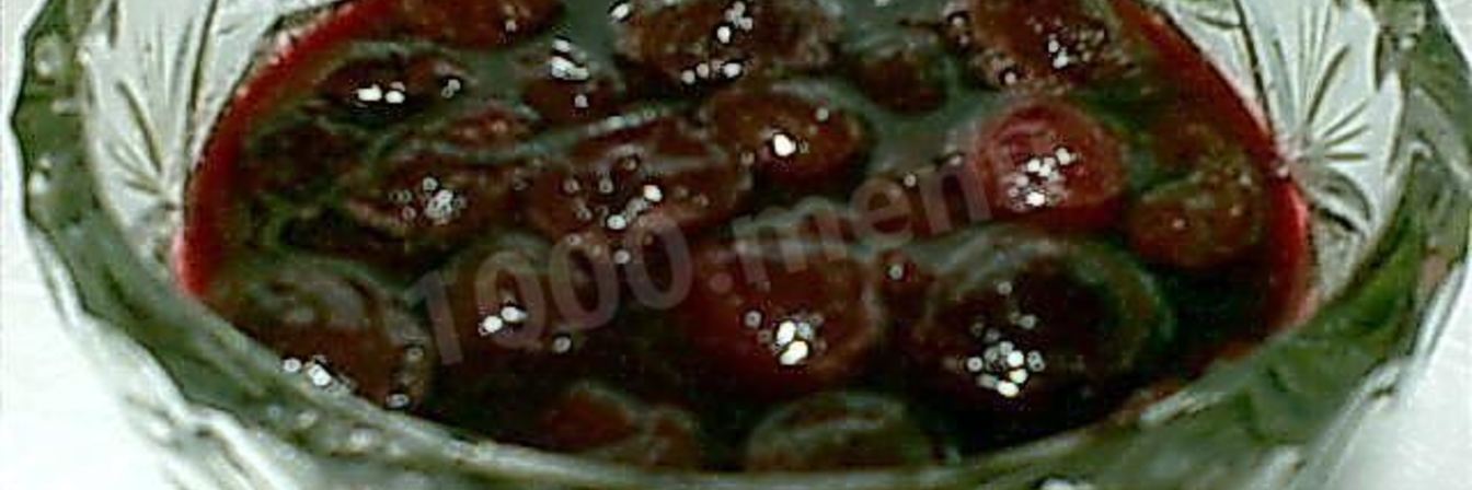 Вишневое варенье пятиминутка из вишни