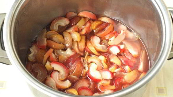 ШАГ 4. яблочное варенье дольками