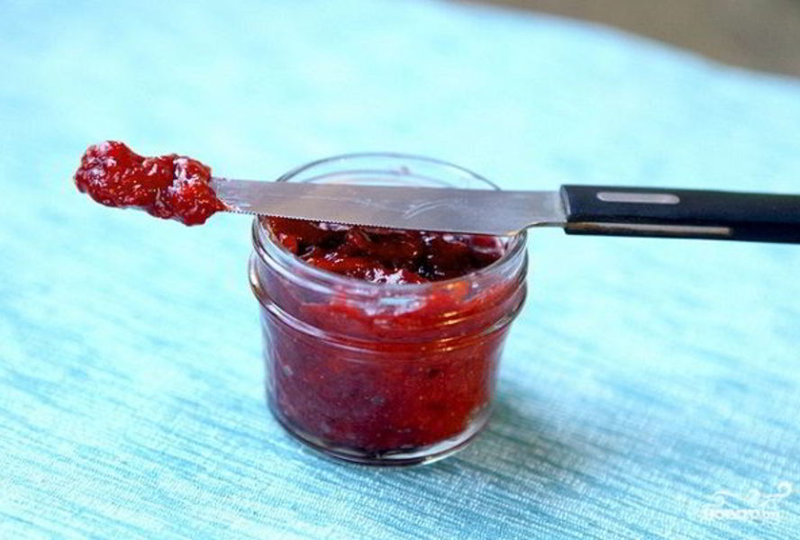 Земляничное варенье через блендер
