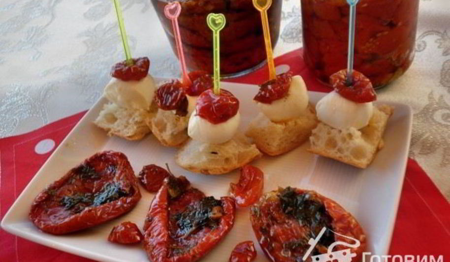 Рецепт вяленые помидоры черри