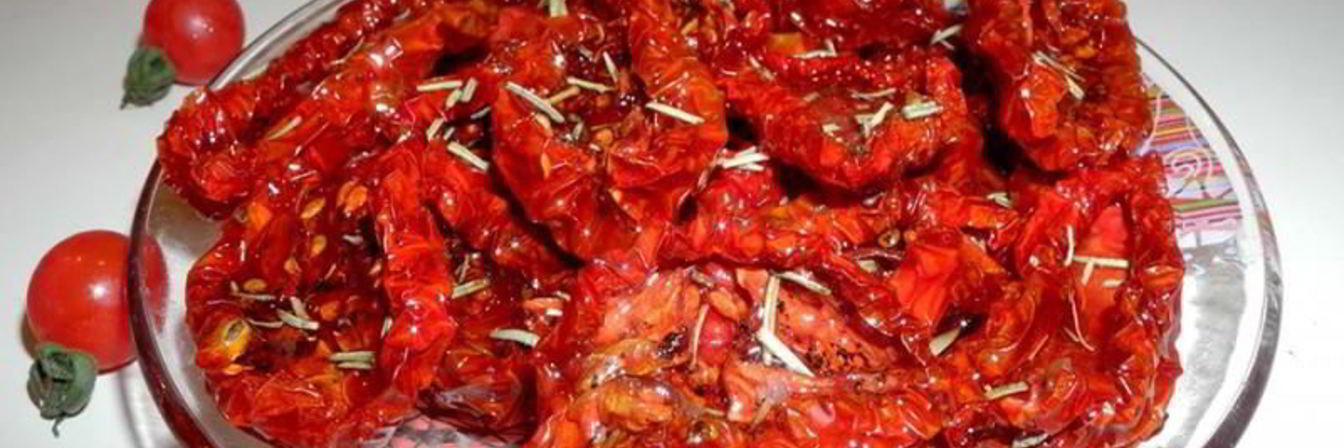 Вяленые помидоры с розмарином