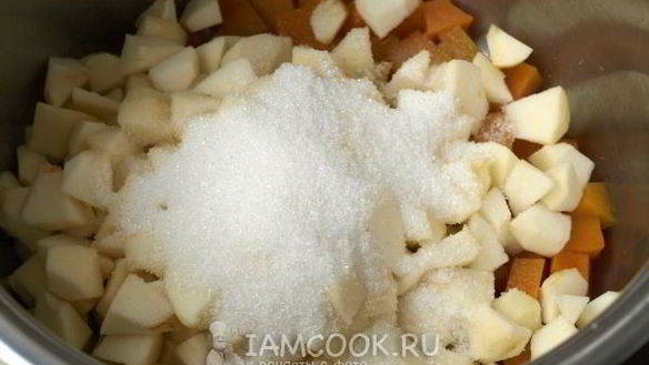 ШАГ 6. яблочно-тыквенное пюре на зиму
