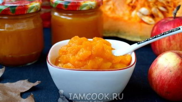 ШАГ 10. яблочно-тыквенное пюре на зиму
