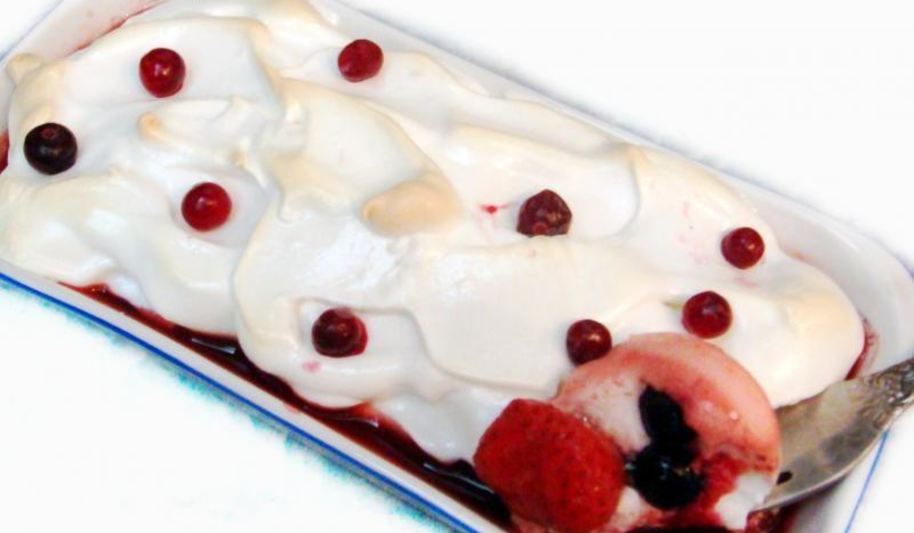 Рецепт ягоды с меренгами