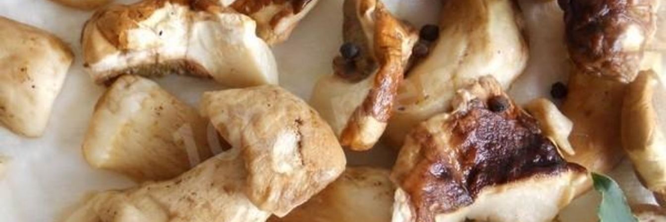 Заготовка грибов замороженных на зиму