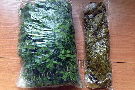 Заготовка щавеля на зиму