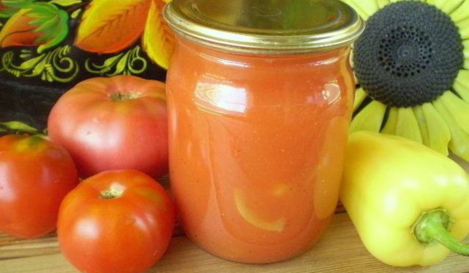 Рецепт закатка томатного сока на зиму