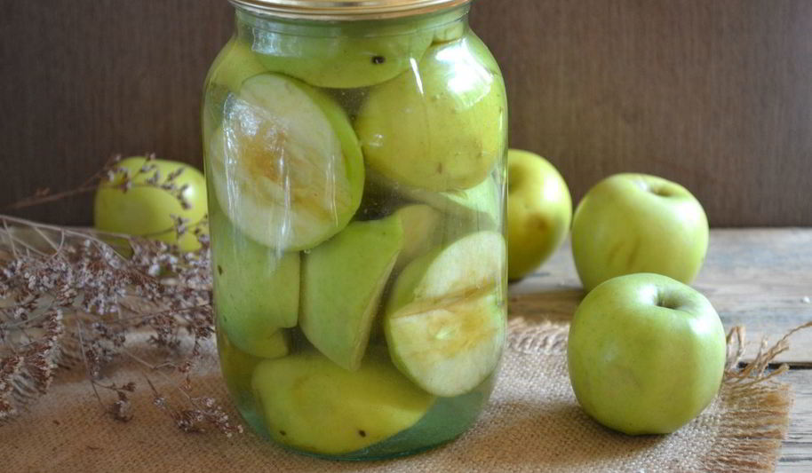 Рецепт закатка яблок на зиму