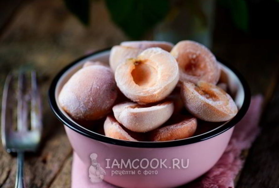 Заморозка абрикосов на зиму