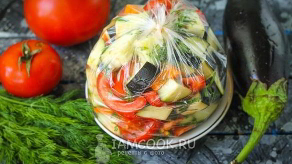 ШАГ 11. заморозка для баклажанной икры на зиму