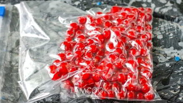 ШАГ 9. заморозка красной смородины на зиму