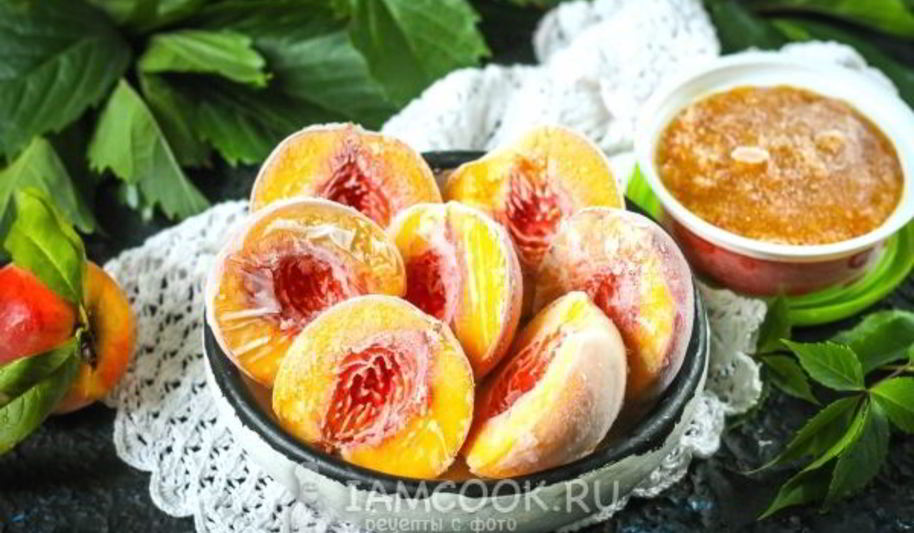 Рецепт заморозка персиков на зиму