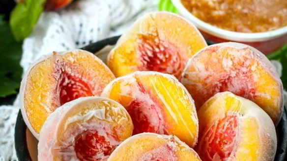 ШАГ 10. заморозка персиков на зиму