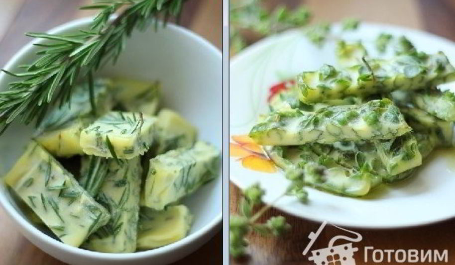 Рецепт заморозка розмарина в масле