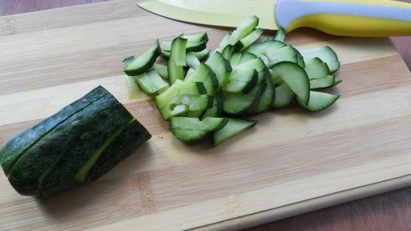 ШАГ 2. заморозка свежих огурцов на зиму