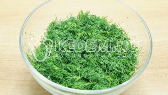 ШАГ 2. заморозка укропа на зиму