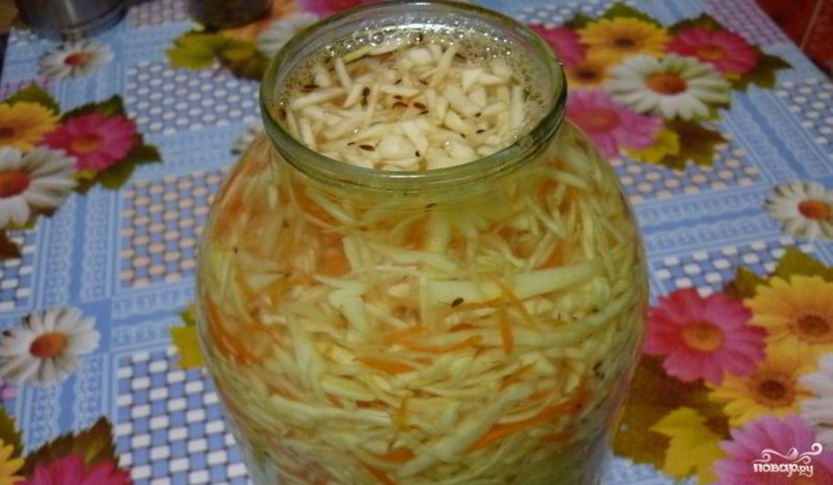 Рецепт засолка капусты на зиму