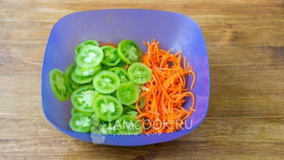 ШАГ 7. зеленые помидоры по-корейски