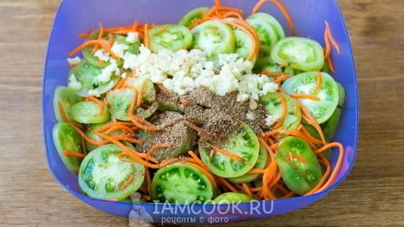 ШАГ 8. зеленые помидоры по-корейски