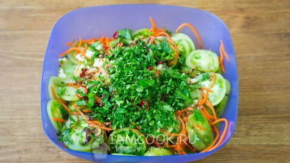 ШАГ 12. зеленые помидоры по-корейски