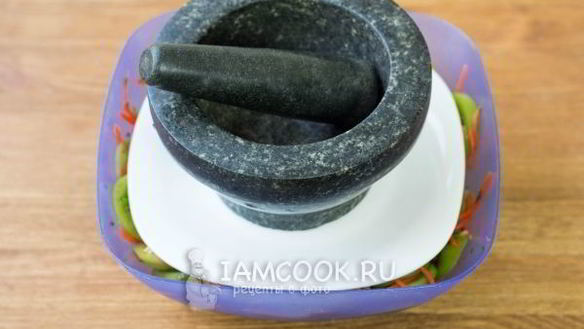 ШАГ 13. зеленые помидоры по-корейски