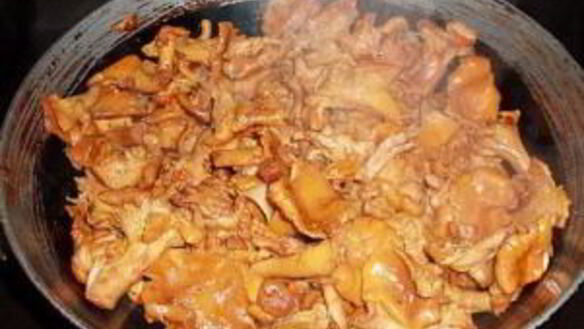 ШАГ 2. жареные лисички на зиму