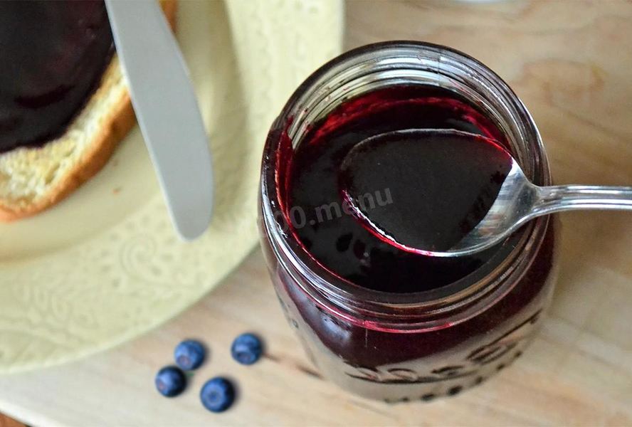 Желе из черники на зиму