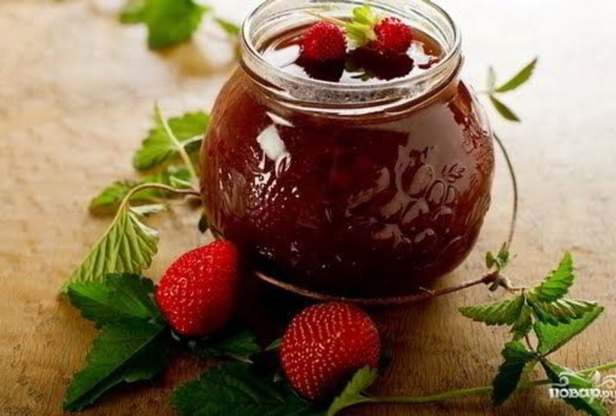 Желе из клубники на зиму