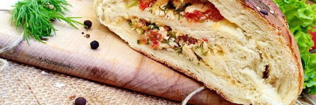 Батон-рулет Дачный