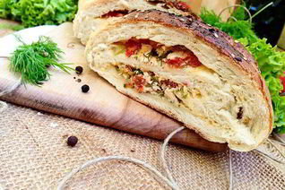 Батон-рулет Дачный