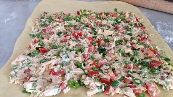 ШАГ 11. батон-рулет дачный