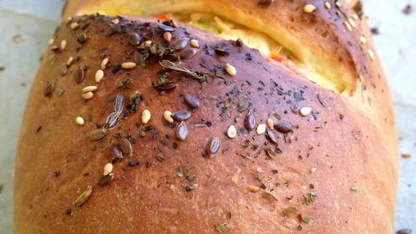 ШАГ 13. батон-рулет дачный