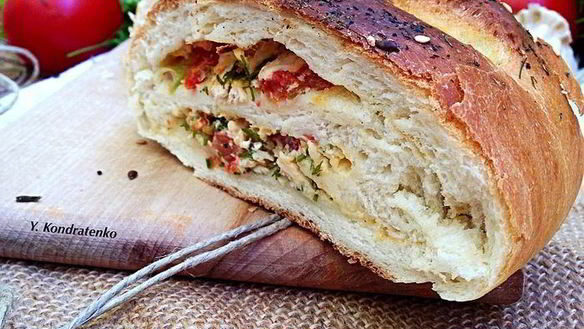 ШАГ 15. батон-рулет дачный