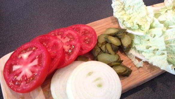 ШАГ 4. гамбургер