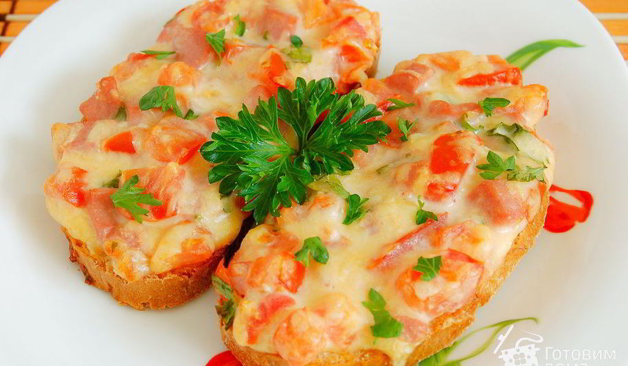 Рецепт бутерброд пикантный