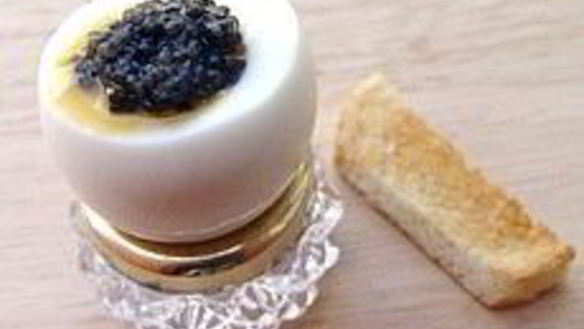 ШАГ 5. бутерброд с черной икрой