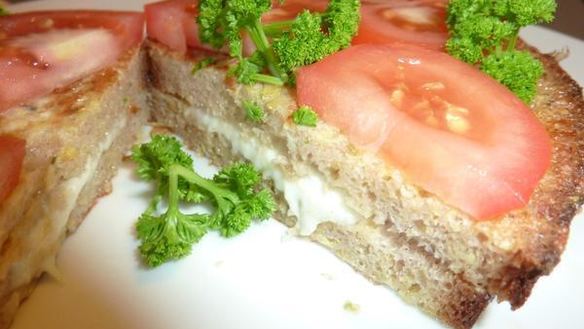 ШАГ 7. бутерброд с моцареллой для короля